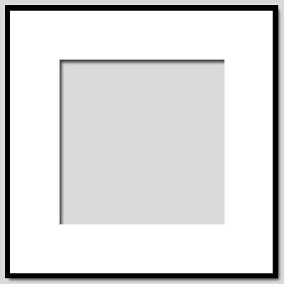 FS23 - 9x9 Frame for 6x6 Picture