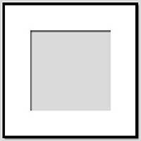 FS17 - 12-1/2x12-1/2 Frame for 8x8 Picture