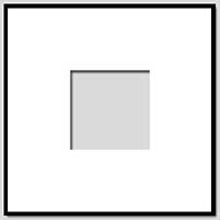 FS18 - 12-1/2x12-1/2 Frame for 5x5 Picture